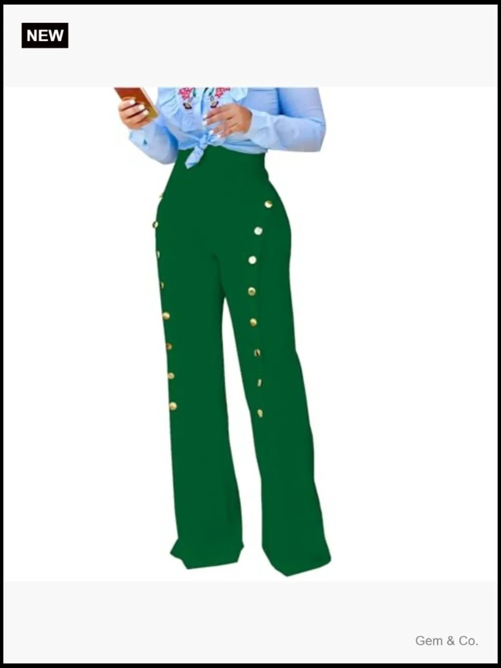 High Waisted Stretchy Bootcut Pull On Dress Pants Womens Work Pants Casual
